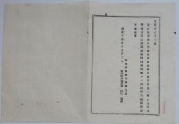 2017091217○明治布告布達 明治14年○水戸裁判所長判事 松本忠義 神戸裁判所長に転任 後任所長判事に永井岩之丞 栃木県令藤川為親 栃木県○和本古書古文書
