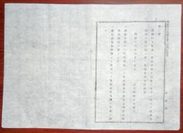 2017092428○工部省布達 明治16年○ 滋賀県長浜に電信分局設置し5月1日より開局 音信料 工部卿 佐々木高行 栃木県○和本古書古文書 

