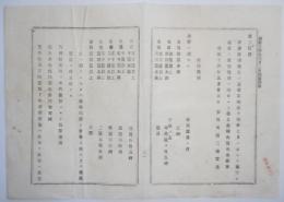 2017093041○太政官布告 明治14年○地券證印税則の改正 施行同年7月1日より 太政大臣三条実美 栃木県 ○和本古書古文書
