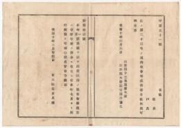 N18020937○太政官布告 明治10年○本年第2号布告民費賦課に付 会計年度の都合あり本年7月より施行 右大臣岩倉具視 山形県 ○和本古書古文書
