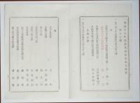 N17110803○明治布告布達 明治18年○備荒儲蓄金収支予算 通常県会において決議 収入とも合計39,146円余 別紙明細 福島県令赤司欽一 福島県 ○和本古書古文書

