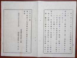 N17111804○明治布告布達 明治18年○菓子営業人心得書制定 全46ページ  菓子営業人は菓子税則を遵守すべし等12項目 免許願,製造卸売小売別帳簿等書式ほか 福島県令赤司欽一 福島県 ○和本古書古文書
