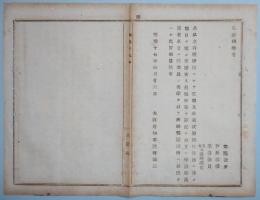 N17120213○明治布告布達 明治17年○公私立学校の定期及び卒業試験施行の節は 実施予定日,場所,受験者数等詳細を郡区役所へ届出べし 大阪府知事建野郷三 大阪府 ○和本古書古文書

