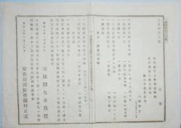 N17121302司法省布達 明治9年 殺人犯指名手配 人相書 群馬県緑野郡新町駅(現・高崎市) 大野常吉26年・体躯,容貌特徴,服装他 司法卿大木喬任 京都府 ○和本古書古文書
