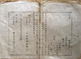 F19010904〇公文書 布告布達 手配書 人相書  捕縛 明治６年 新治県 茨城県 和紙木版刷 和本 古書 古文書