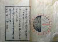 F19122213〇明治布告 京都府布令書 時刻制度 職を励み 業を勉むる時刻 昼夜時刻図面 明治４年辛未〇和本古書古文書