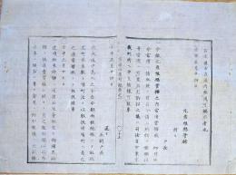 F19112706〇明治布告布令 官途必携 布令 元彦根県 黒砂糖 新吉原町遊郭門外へ掲示置候 明治４年〇和本 古書 古文書
