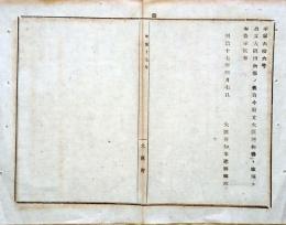 F19102008〇明治政府布告 公立大阪博物場の儀 府立大阪博物場と改称 明治１７年 大阪府〇和本古書古文書