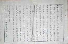 F19081903〇明治政府布告 区長告示 旧藩主大藩の末たるを以て政体自然一家 明治６年 置賜県 山形県〇和本古書古文書    
