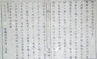 F19081903〇明治政府布告 区長告示 旧藩主大藩の末たるを以て政体自然一家 明治６年 置賜県 山形県〇和本古書古文書    
