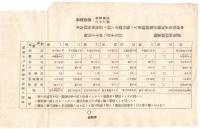 N18091525○明治布告布達 明治17年○明治17年現役兵徴集人員表 軍管別兵種別 総員26,481名  陸軍卿西郷従道 ○和本古書古文書
