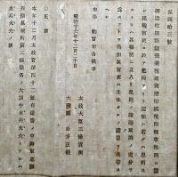 F19090902〇明治布告 酒造税則 麹営業税則 売薬印紙税則 煙草税則 太政大臣 三條実美 明治１６年〇和本古書古文書