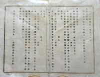 F19072703〇明治政府布告布達 鎖店 国立銀行の貸金 証券中跡引受人 明治１７年 大阪府〇和本古書古文書 