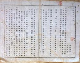 F19072707〇明治政府布告布達 証券印税規則改正 明治１７年 大阪府〇和本古書古文書 