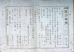 F19072805〇明治政府布告布達 新川県より人相書 送籍の儀雛形 明治６年 新潟 県治報知〇和本古書古文書