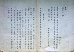 F19072903〇明治政府布告布達 民買 支払明細表 取調手続き 明治１１年 岐阜県〇和本古書古文書