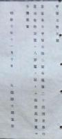 F19053020〇明治政府布告布達 第２４国立銀行資本金修正 信濃飯山 長野県飯山市 大蔵卿 大隈重信 明治１０年 〇和本古書古文書