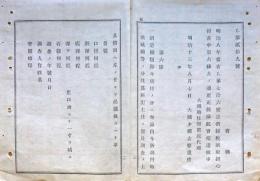 F19060206〇明治政府布告布達 酒造税則心得書 修正 大蔵卿 佐野常民 明治１３年 〇和本古書古文書