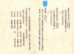 N18100826○内務省布達 明治18年○明治18年第二回医術開業試験 実施地方及期日 9月金沢大阪名古屋仙台 10月東京岡山長崎 内務卿山県有朋○和本古書古文書
