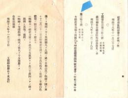 N18101105○明治布告布達 明治18年○佐多岬灯台(鹿児島大隅半島) 改良工事の為 仮灯台点灯 不動白色仮灯 工部卿佐々木高行 ○和本古書古文書
