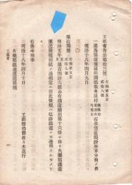 N18101627○明治布告布達 明治18年○火薬類鉄道運送条規全11ヶ条を制定 本条規は私設鉄道にも適用 使用する列車の規格ほか 工部省 ○和本古書古文書

