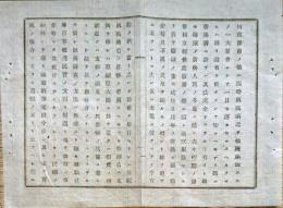 F19030409〇公文書 布告布達 凶荒予備の儀 臨時飢餓窮乏を救済 １丁  明治１２年 埼玉県  和紙活版印刷  〇和本古書古文書