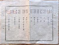 F19020405〇公文書 布告布達 函館より江差への三街道 人馬継立の都合により 駅所廃止 開拓長官 黒田清隆 ３丁 明治１２年 埼玉県 和紙活版刷 〇和本古書古文書
