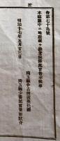 F19021505〇公文書 布告布達 埼玉県 庁中に地理課を設置候條 １丁 明治１７年  〇和本古書古文書
