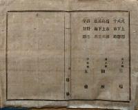 F19072601〇明治政府布告布達 従前区画を廃し 郡区編制候条 和泉国 大鳥郡 堺区  明治１３年 堺県 大阪府〇和本古書古文書