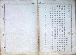 F19072605〇明治政府布告布達 薬舗並びに薬種商取締規則 明治１７年 大阪府〇和本古書