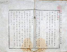 F19072109〇明治布告布達 文部省管理衛生 太政大臣 三條実美  明治８年 栃木県〇和本古書古文書