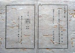 F19072211〇明治布告布達 戸長役場印 雛形 彫刻致すべく 明治１２年 栃木県〇和本古書古文書