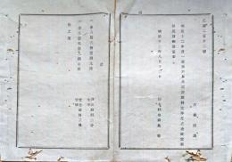 F19072307〇明治布告布達 戸長及び定使給料定率 一覧 明治１２年 栃木県〇和本古書古文書