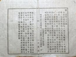 F19071304〇明治政府布告布達 公債証書の儀  明治７年〇千葉県 〇和本古書古文書