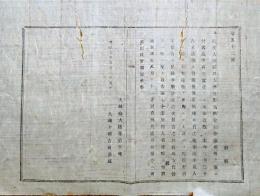 F19071308〇明治政府布告布達 西京大坂神戸大津敦賀 為替会社 金券引換の儀 明治７年〇千葉県 〇和本古書古文書