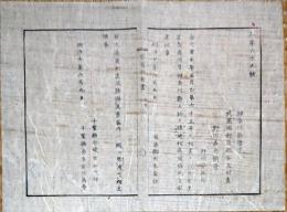 F19071403〇明治政府布告布達 人相書 手配書 神奈川県 司法卿 大木喬任 明治７年〇千葉県 〇和本古書古文書