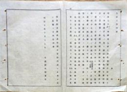 F19071508〇明治政府布告布達 社寺領上地の内荒廃不毛の地 大蔵卿 大隈重信 明治１２年〇千葉県 〇和本古書古文書
