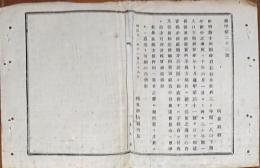 H19050906〇明治布告布達 臨時召募候元壮兵 賞典米賜方規則 陸軍卿 山形有朋 明治１１年 和本 古書 古文書