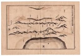 N24070112○銅版画 日本合戦図古戦場 建武３年 京都合戦図 尊氏 後醍醐帝 義貞 顕家 正成  日本外史 明治初年 １枚〇和本古書古文書
