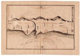 N24070113〇銅版画 日本合戦図 建武3年湊川合戦図 湊川の戦 新田義貞・楠木正成軍 日本外史 明治初年 〇和本古書古文書

