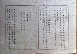 f24071014〇明治布告布達 教育会会員 小学校教員 旅費規則 栃木県 明治１５年〇和本古書古文書