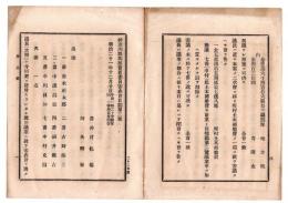 N24071124○神奈川県郡部常置委員審査会日誌 第３号 明治21年12月 出席6名○議長:吉野泰三 議案:明治21年度郡部地方税支出追加予算町村土木費補助一次会ほか 動議審議記録 ○和本古書古文書
