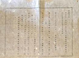 f24072010〇明治布告布達 郡区町村編制 明治１３年 岩手県〇和本古書古文書