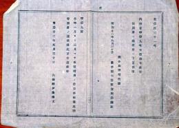 f24072011〇明治布告布達 版権授与の書目 明治１２年 岩手県〇和本古書古文書