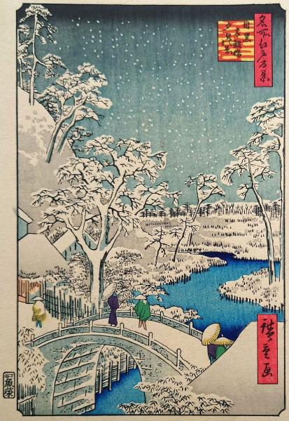 Amazon.co.jp: f240502015〇彩色木版画 広重 富士三十六景