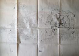 f24070520〇複製 日本城下町絵図集 岸和田 家中屋敷明細図  昭和礼文社 昭和５７年〇和本古書古文書