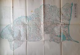 f24061403〇富士見十三州与地 常陸・下野・上野三国図 天保十四年(一八四三) 船越守愚撰 秋山永年作 日本地図選集 江戸時代日本国絵図選要 人文社 平成２年〇和本古書古文書
