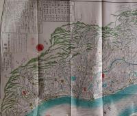 f24061414〇越後国細見図天保十三年(一八四二）池田東籬編 近江屋 山城屋共板版 日本地図選集 江戸時代日本国絵図選要 人文社 平成２年〇和本古書古文書