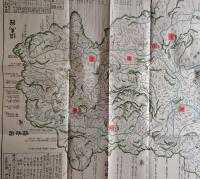 f24061417〇丹波国図 寬政十一年(一七九九) 矢野貞利編・宮脇隆族校 中川藤四郎梓 日本地図選集 江戸時代日本国絵図選要 人文社 平成２年〇和本古書古文書
