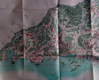 f24061418〇周防国図 江戸末期(写図) (明治改置加筆)  国立公文書館蔵 人文社新板 日本地図選集 江戸時代日本国絵図選要 人文社 平成２年〇和本古書古文書